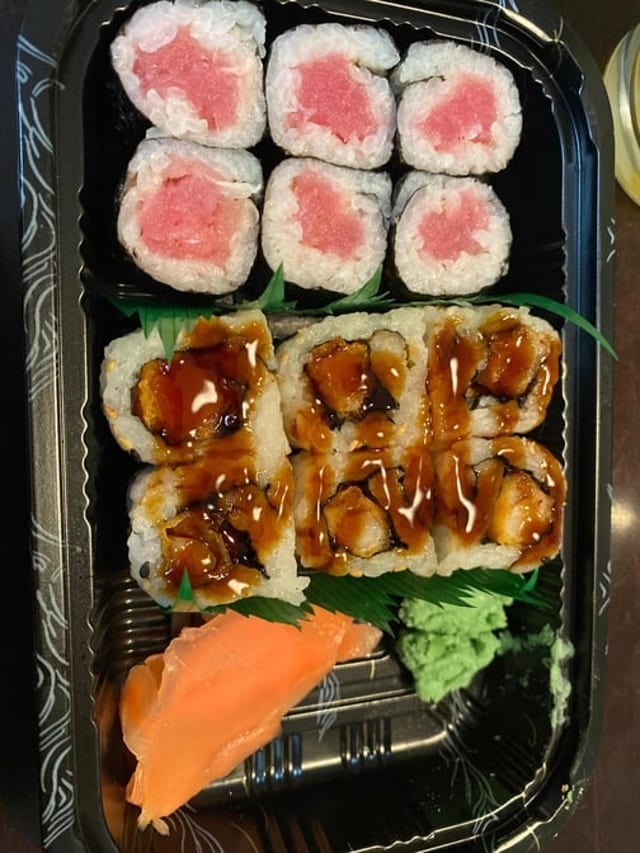 Spicy Shrimp Tempura Roll.