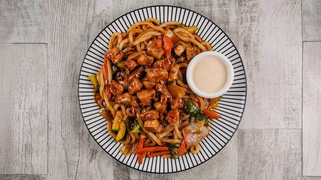Chicken Udon.