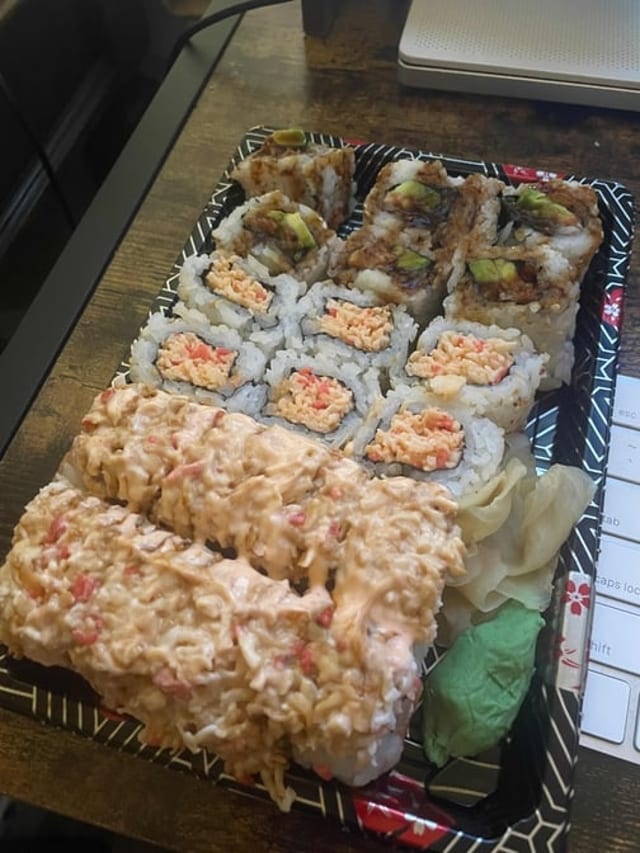 Eel Avocado Roll.