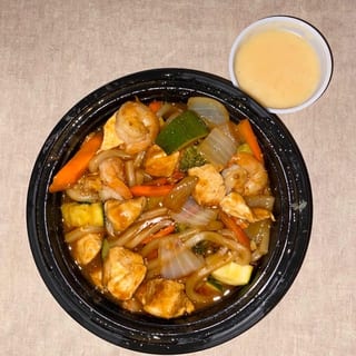 Chicken and Shrimp Udon